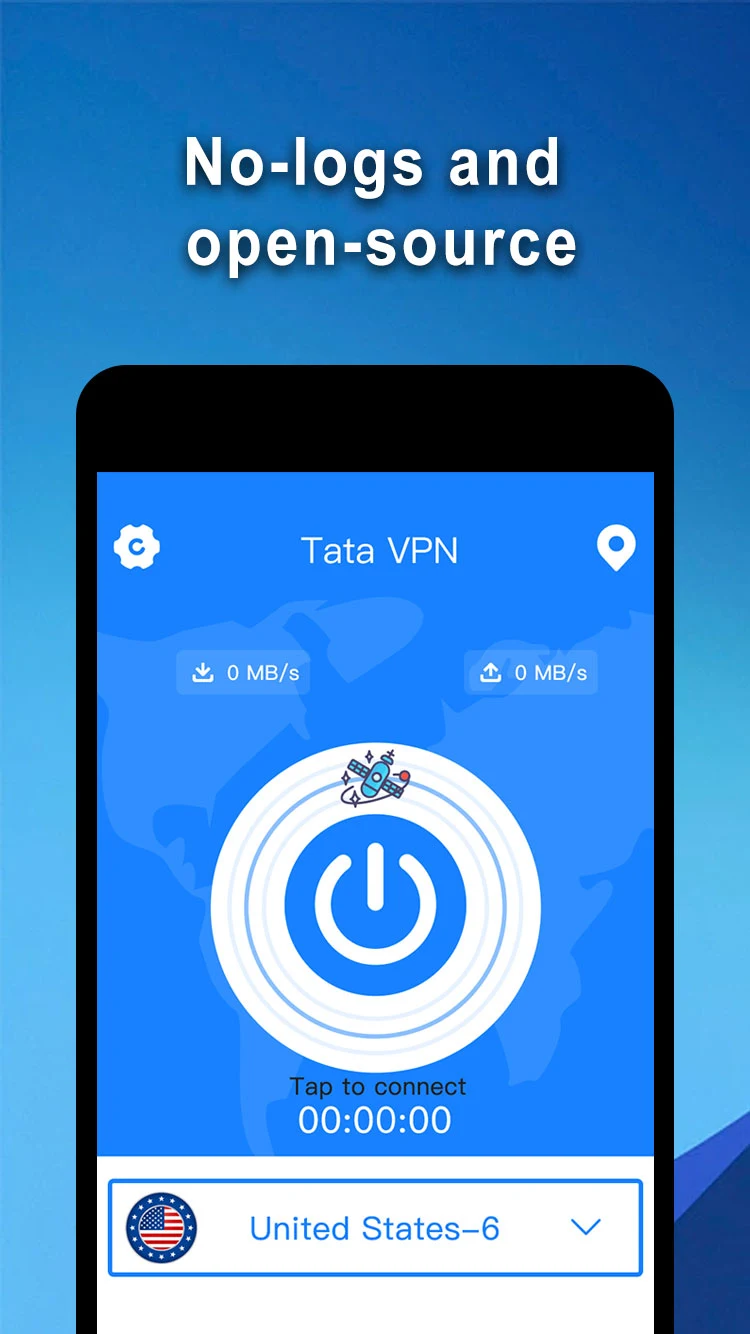 Tata VPN - Fast & Safe VPN Ekran Görüntüsü 1