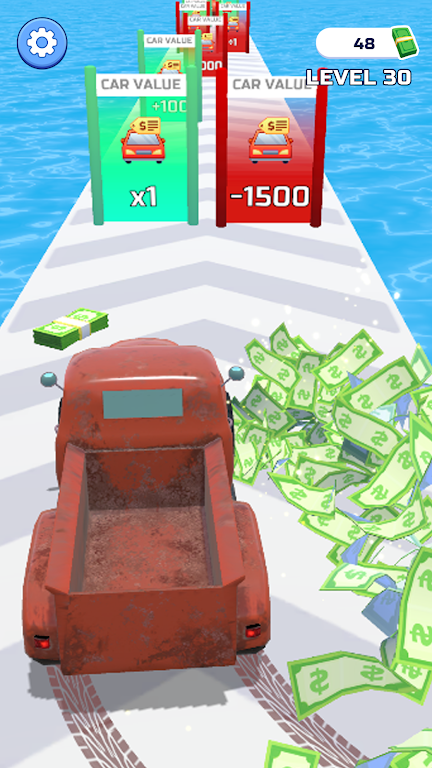 Car Evolution: Run Race 3D Screenshot 1