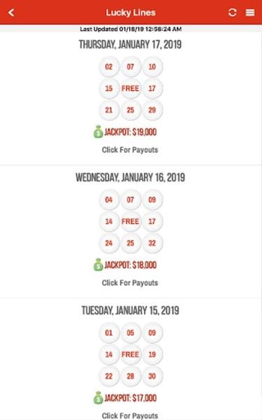 Lottery Results Ảnh chụp màn hình 2