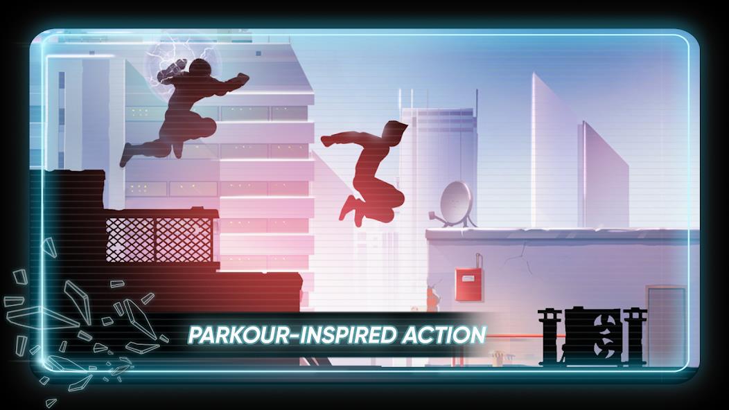 Vector: Parkour Run Mod ဖန်သားပြင်ဓာတ်ပုံ 0