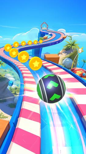 3D Super Rolling Ball Race 螢幕截圖 3