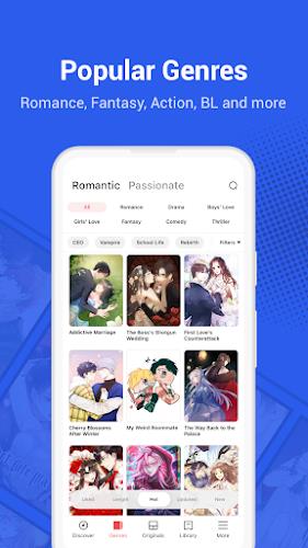 Schermata WebComics - Webtoon & Manga 3