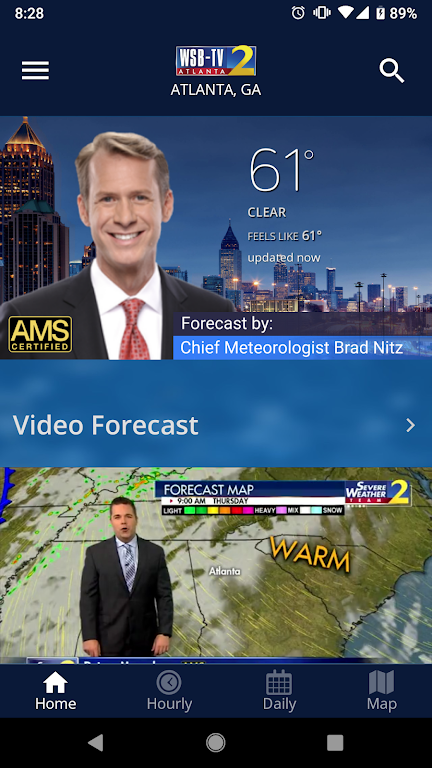 WSB-TV Weather Zrzut ekranu 1