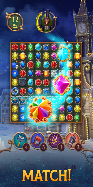 Clockmaker: Jewel Match 3 Game 螢幕截圖 2