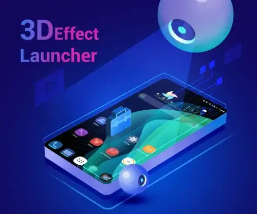 3D Effect Launcher, Cool Live Captura de tela 0