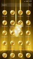 Golden Disco Vintage Theme ဖန်သားပြင်ဓာတ်ပုံ 2