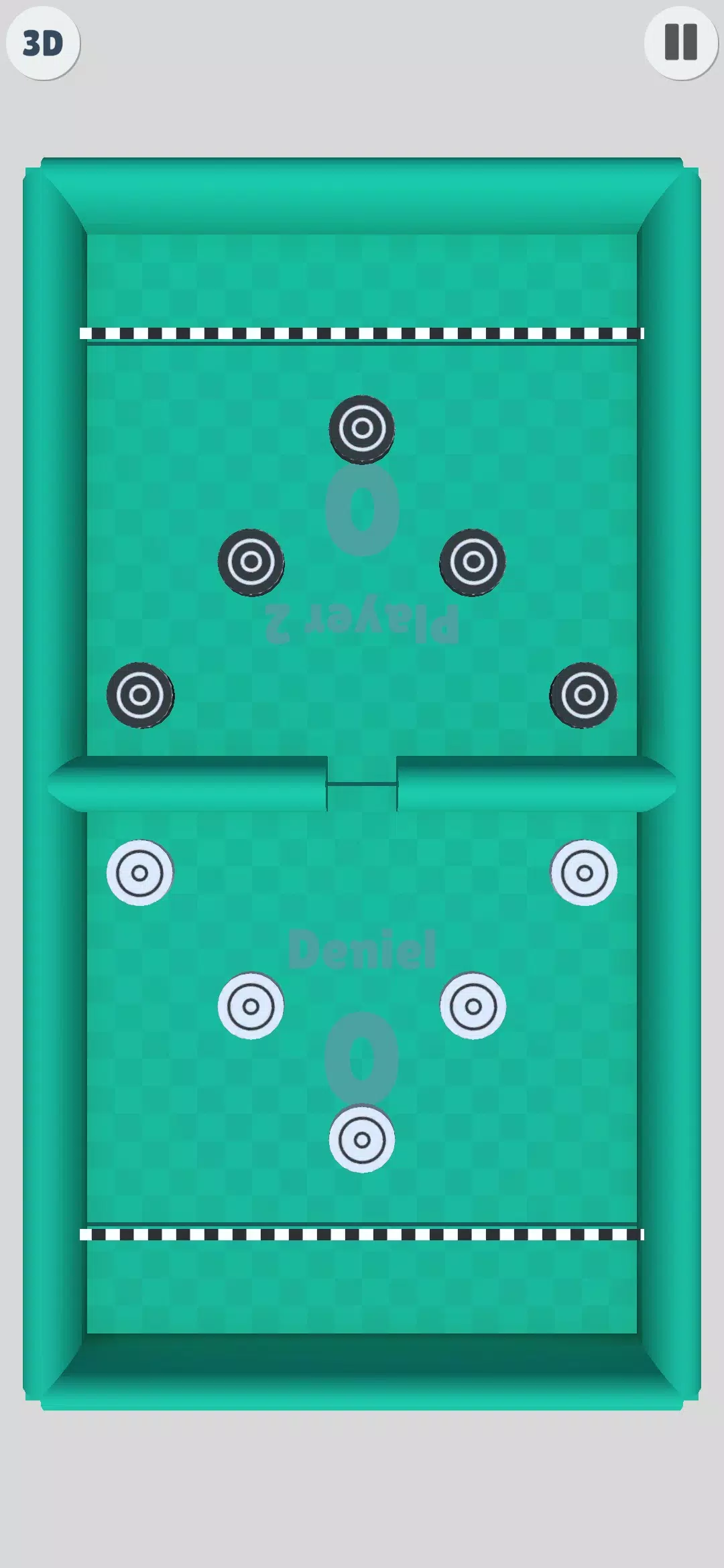 Puck Battle 2 Player Game स्क्रीनशॉट 2