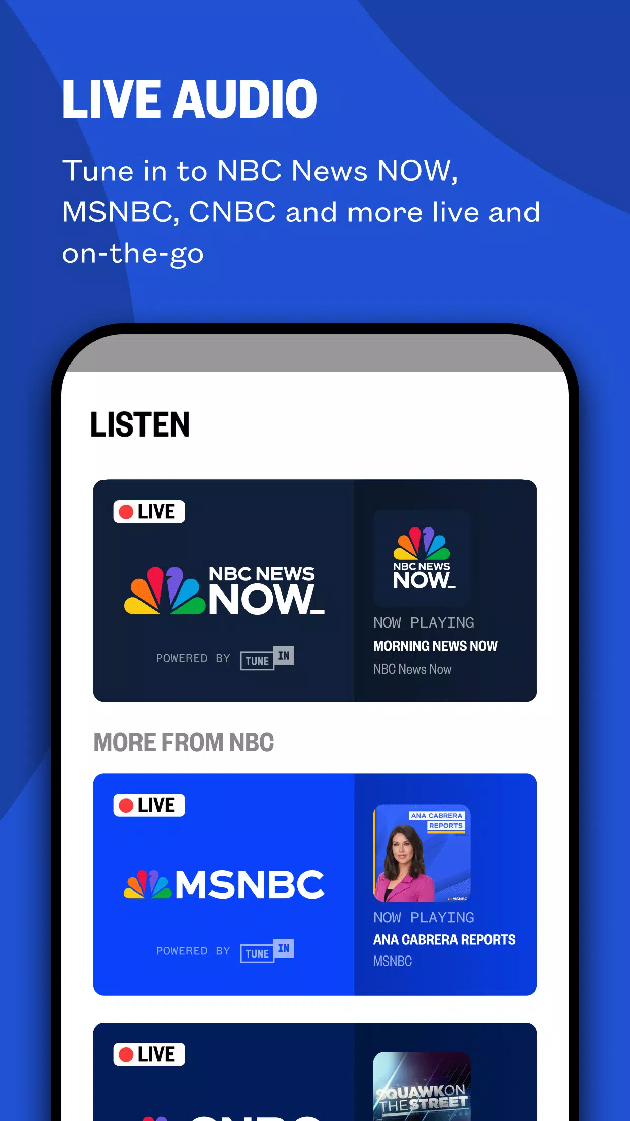 Schermata NBC News: Breaking News & Live 3
