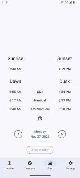 Positional GPS, Compass, Solar应用截图第2张