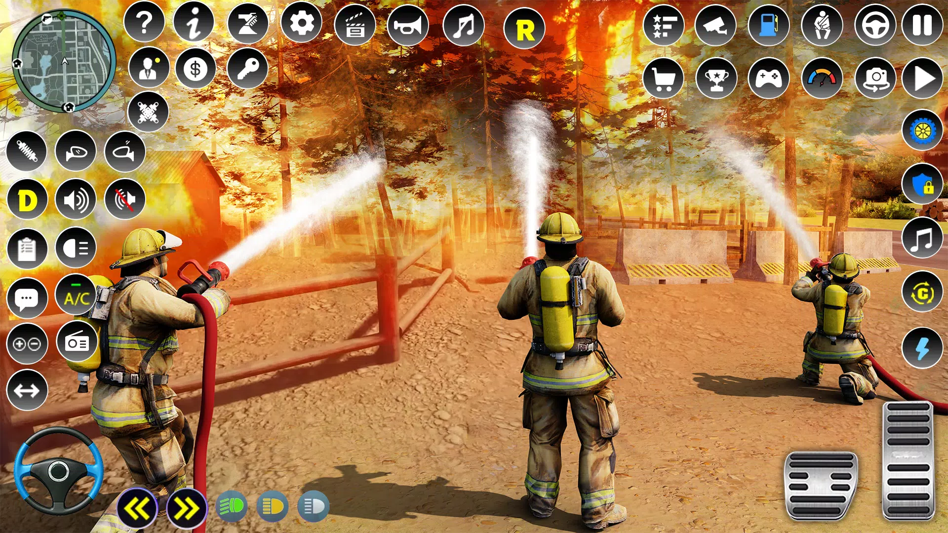 Firefighter :Fire Brigade Game स्क्रीनशॉट 2