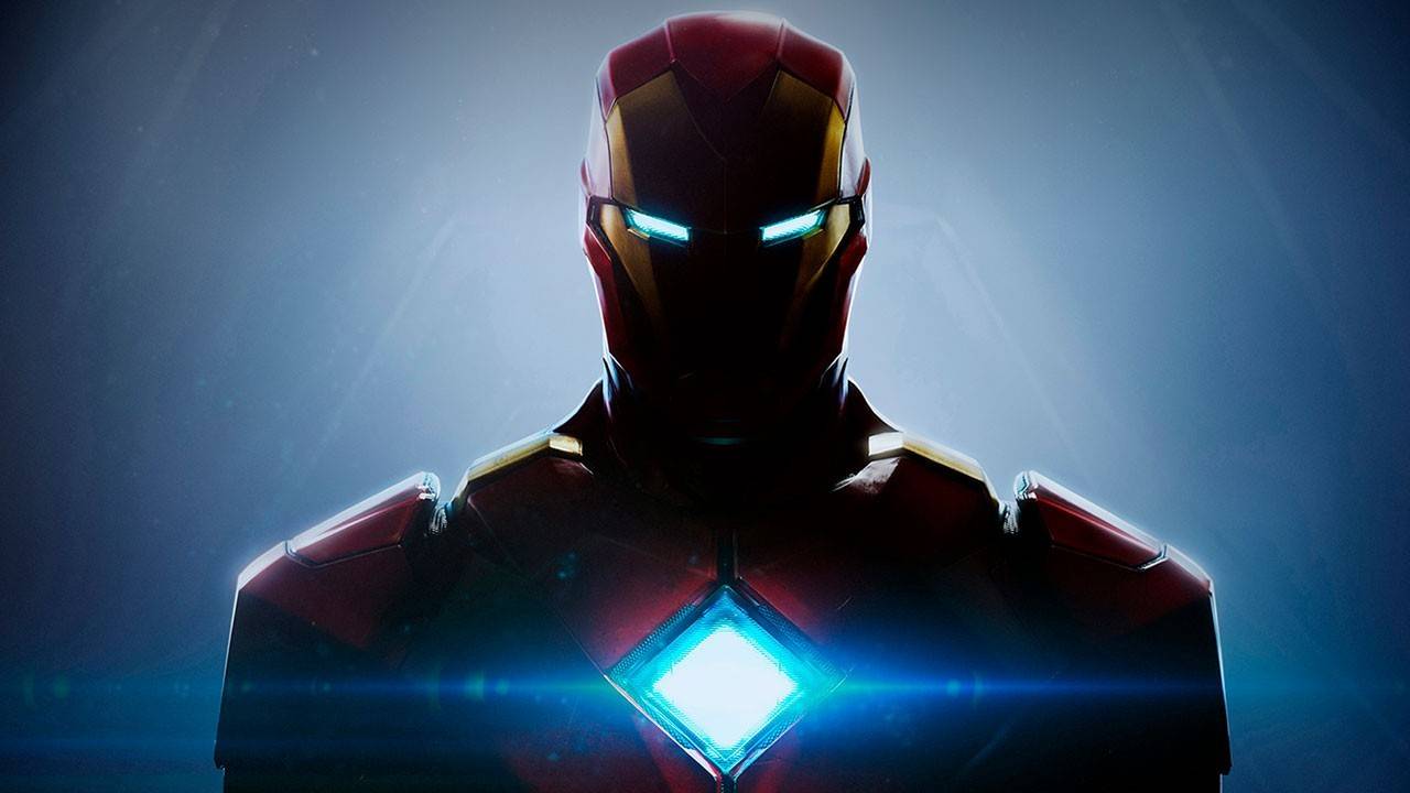 Affiche pour le jeu d'Iron Man de EA