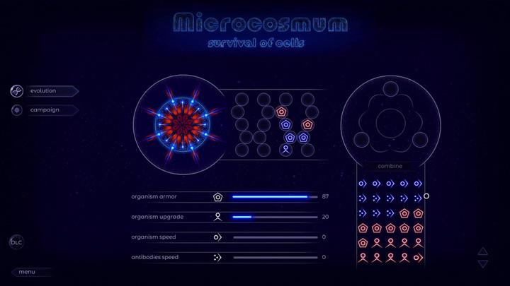 Microcosmum: survival of cells(No accelerator needed) Captura de pantalla 2