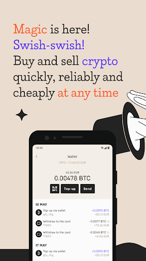 Mercuryo Bitcoin Cryptowallet应用截图第2张