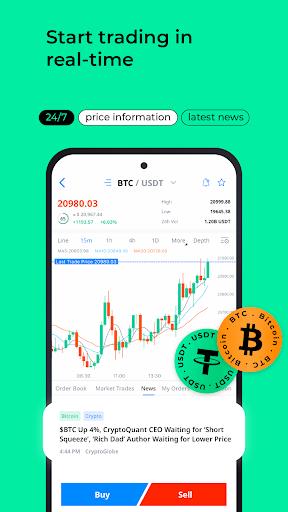 AAX-Trade Crypto, Bitcoin, ETH ภาพหน้าจอ 1