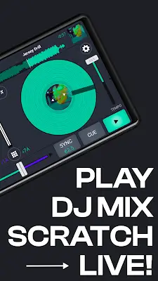 Cross DJ Pro - Mix & Remix Captura de pantalla 1
