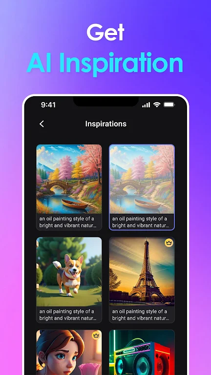 Vivid AI: AI Image Generator Скриншот 2