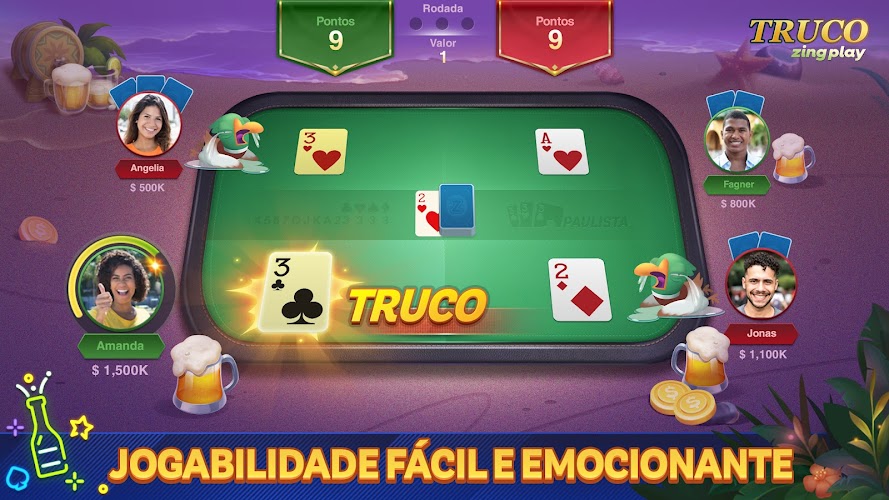 Truco ZingPlay: Jogo de cartas 螢幕截圖 1