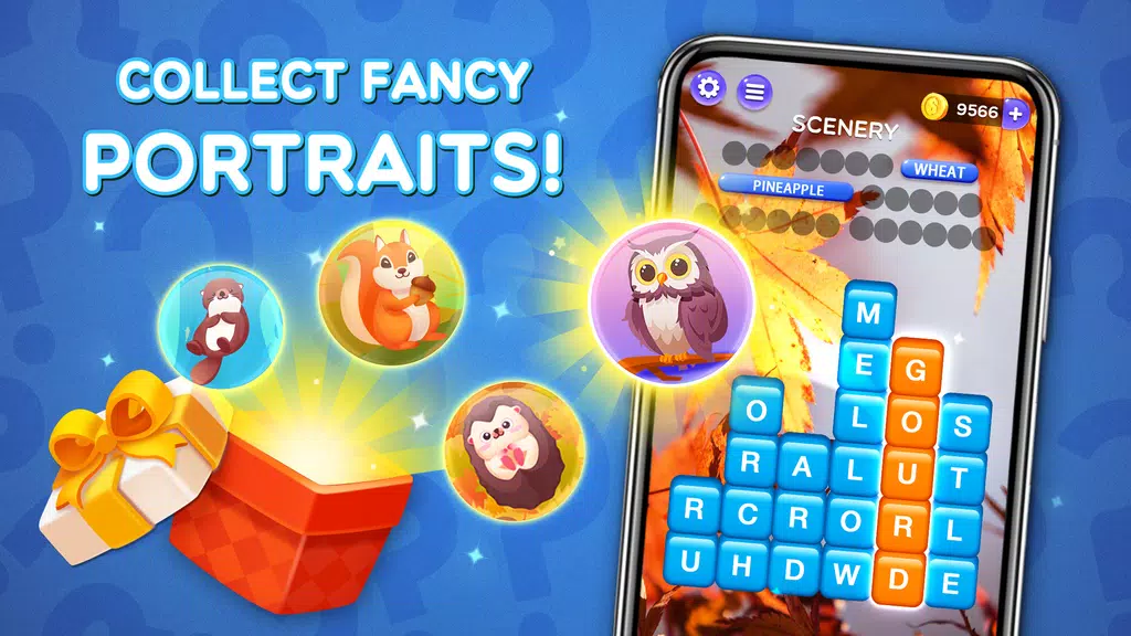 Word Crush - Fun Puzzle Game Скриншот 1