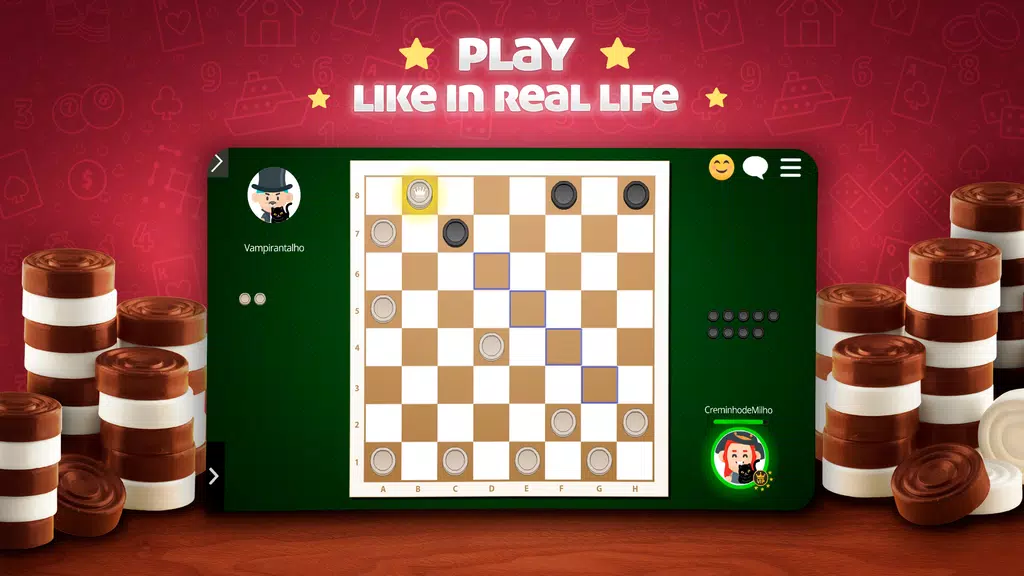 Checkers Online: board game 螢幕截圖 1