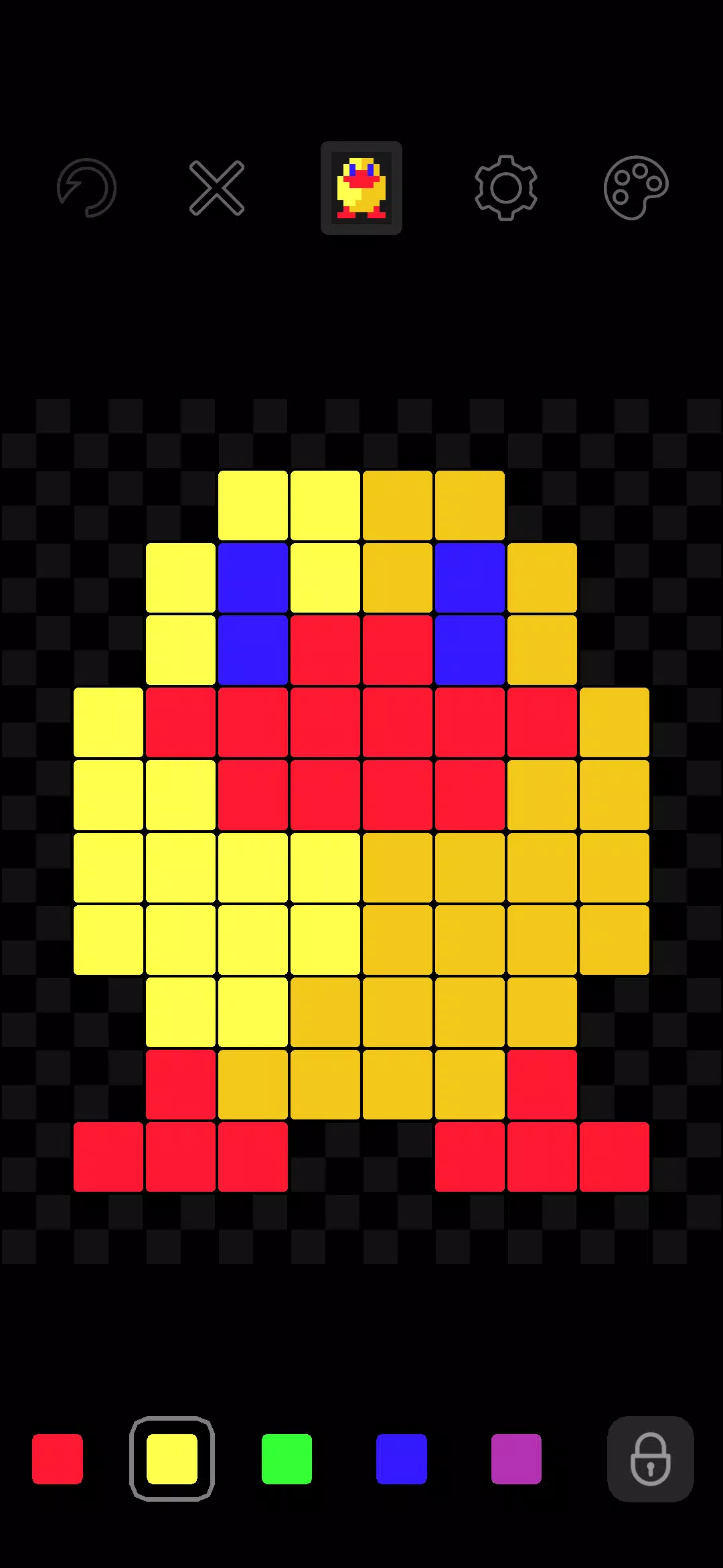 Easy pixel art maker editor Tangkapan skrin 0