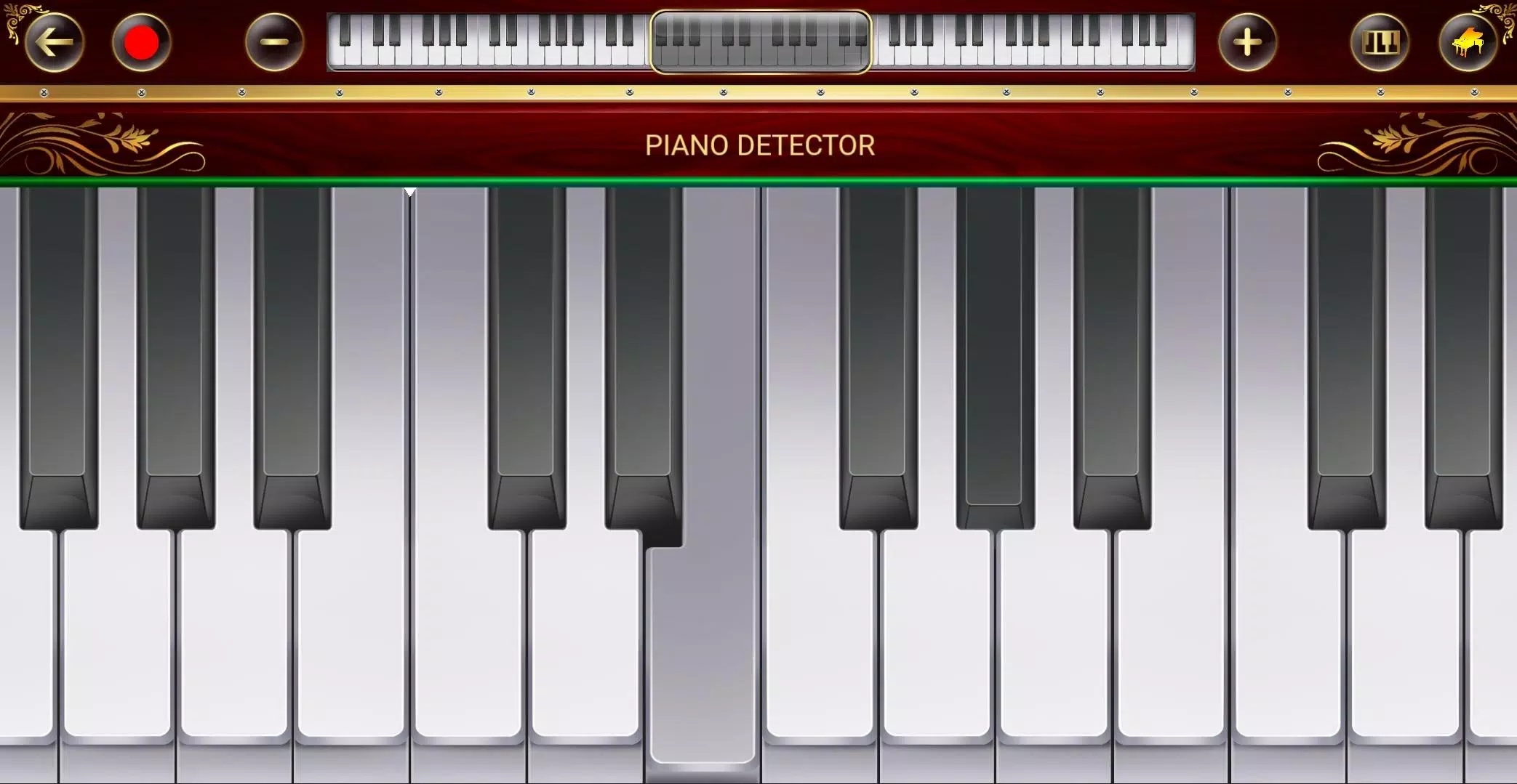 Piano Detector Ảnh chụp màn hình 1