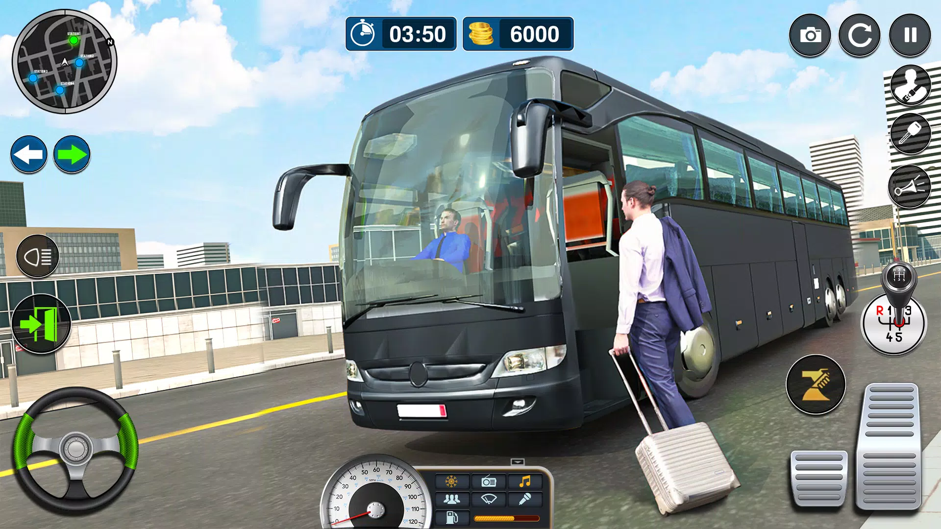 City Bus Steer Challenge Screenshot 1