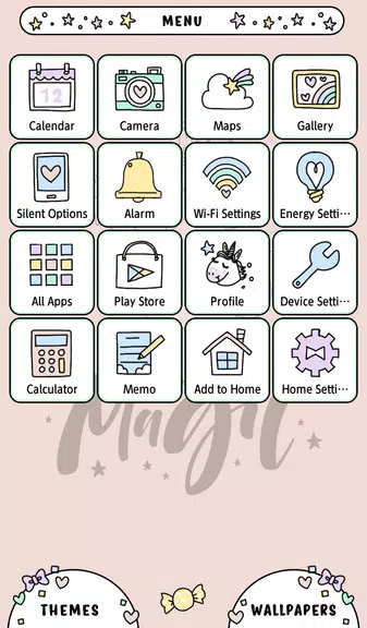 Unicorn Magic Theme应用截图第1张
