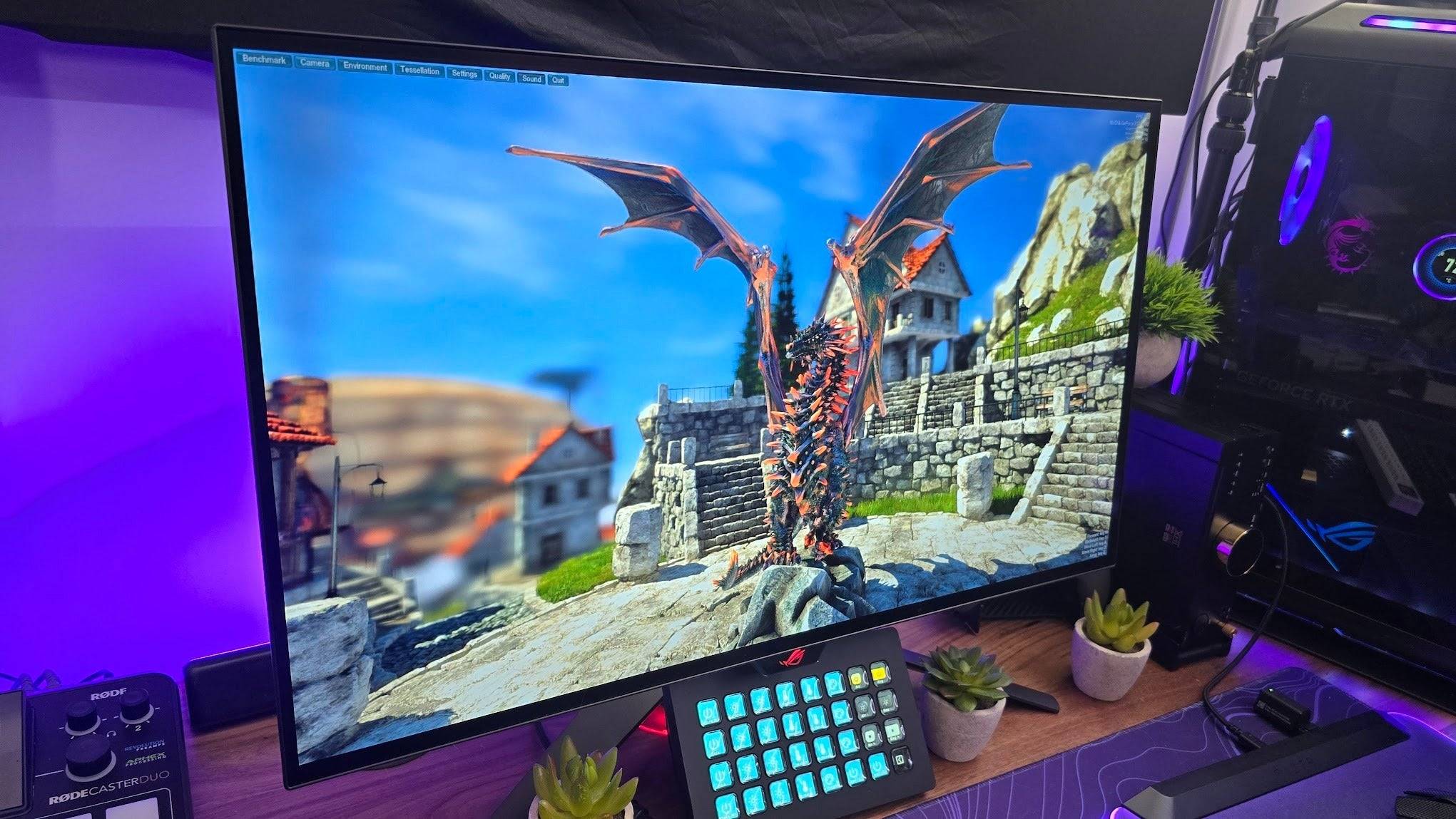 Asus ROG Swift OLED PG27AQDP Photos