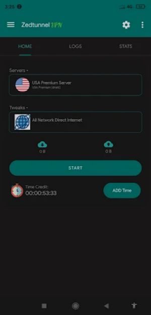 Zedtunnel VPN Screenshot 2