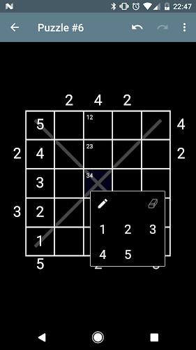 Skyscrapers Number Puzzle スクリーンショット 2