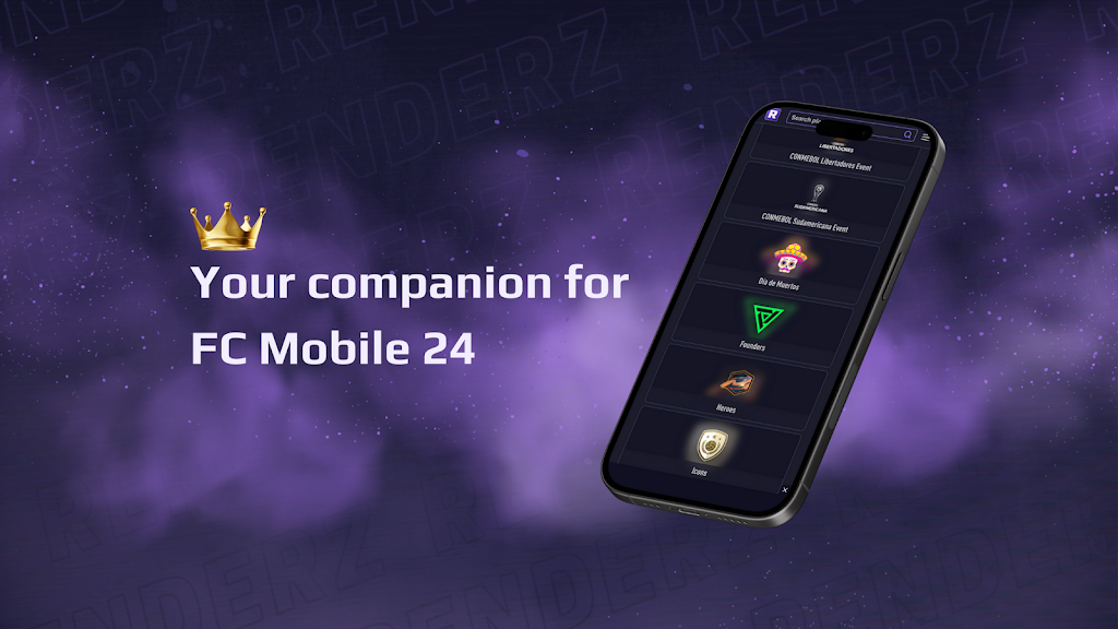 RenderZ: FC Mobile 24 Database スクリーンショット 1