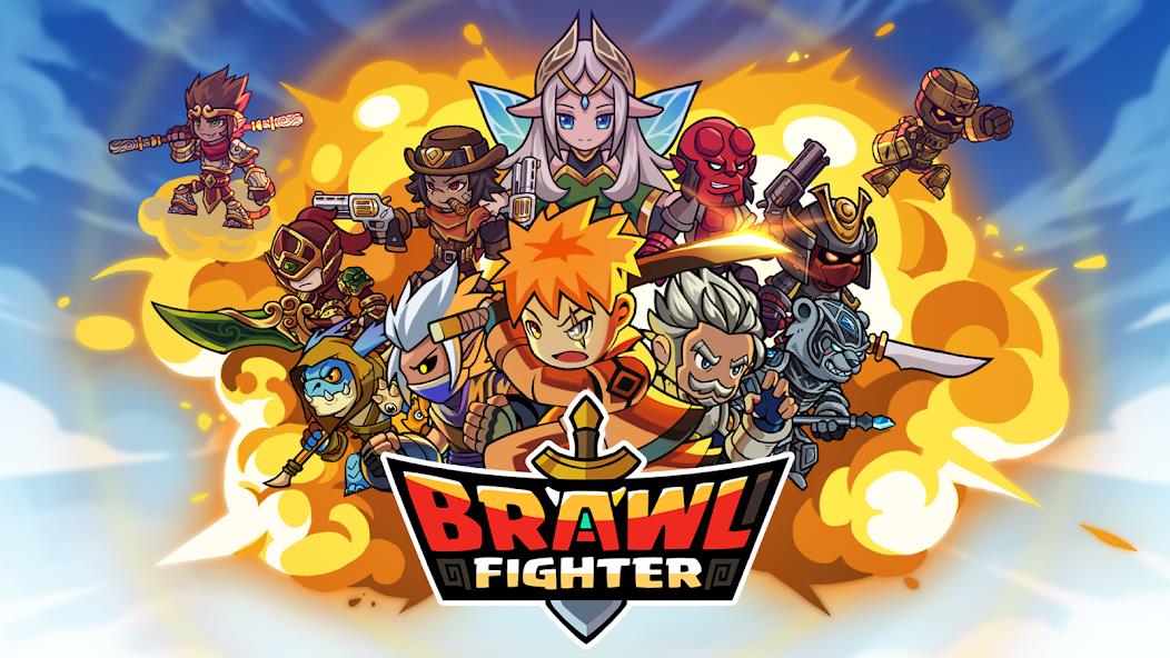 Brawl Fighter - Super Warriors Mod ဖန်သားပြင်ဓာတ်ပုံ 0