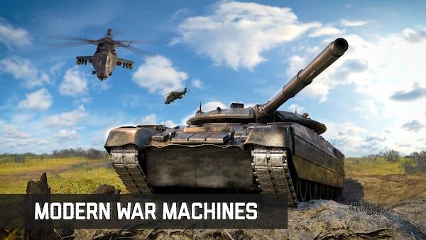 massive warfare tanks pvp war mod apk unlimited money