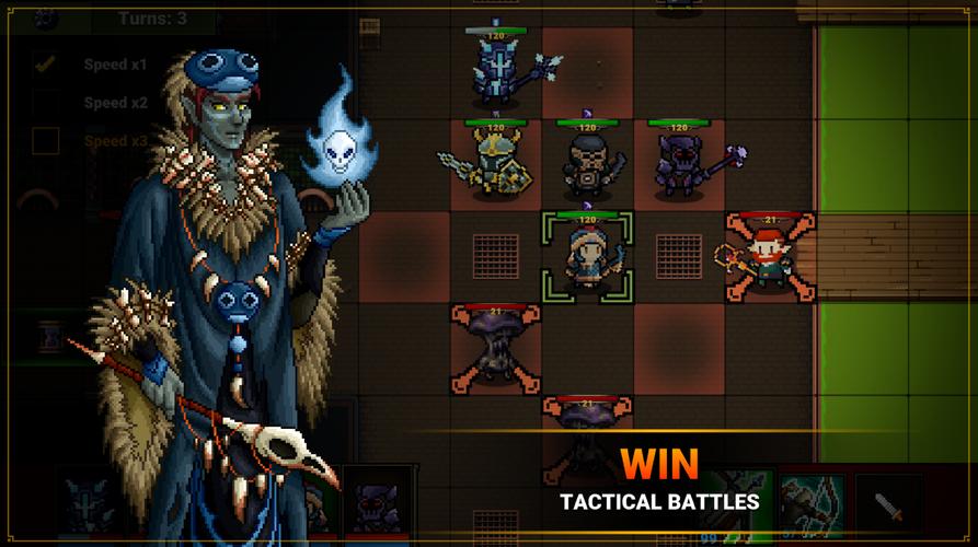 Dungeons&Tactics: TBS RPG Schermafbeelding 0