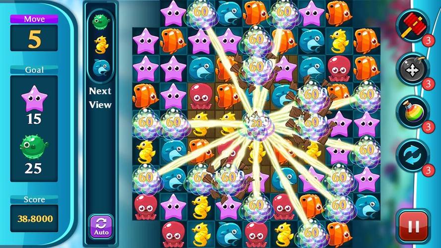 Ocean Match Puzzle 螢幕截圖 0