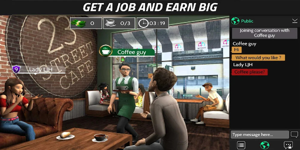 Avakin Life - 3D virtual world MOD 螢幕截圖 3