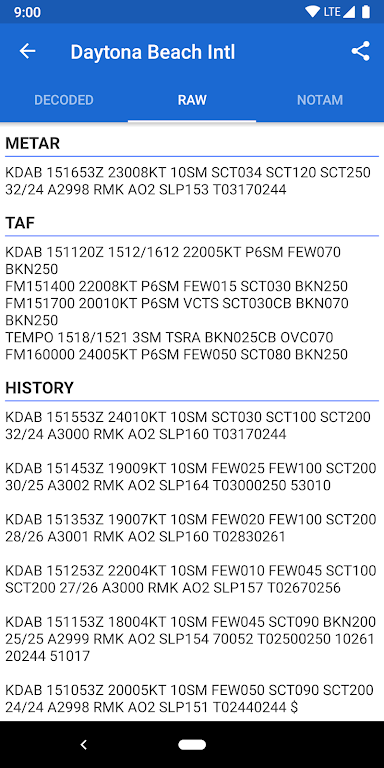 Avia Weather – METAR & TAF Mod Скриншот 2