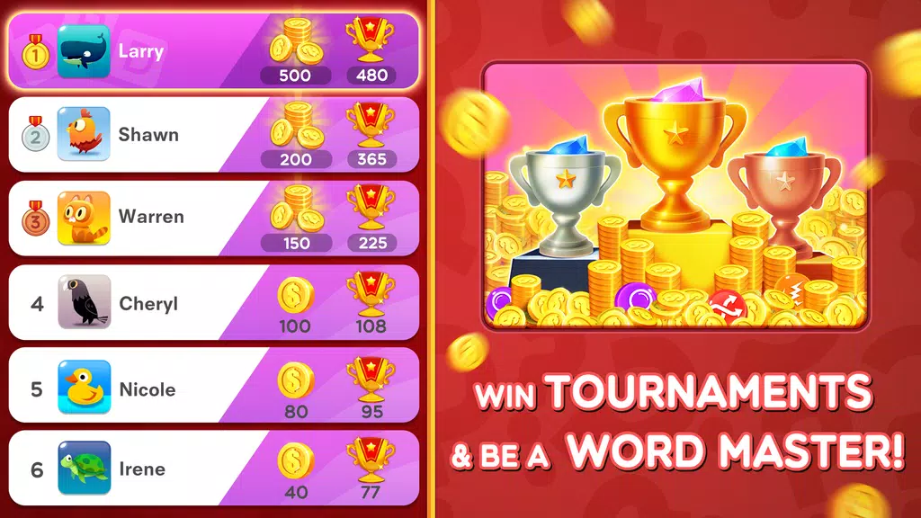 Word Crush - Fun Puzzle Game Скриншот 2