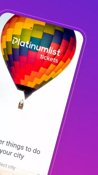 Schermata Platinumlist: Events & Tickets 1