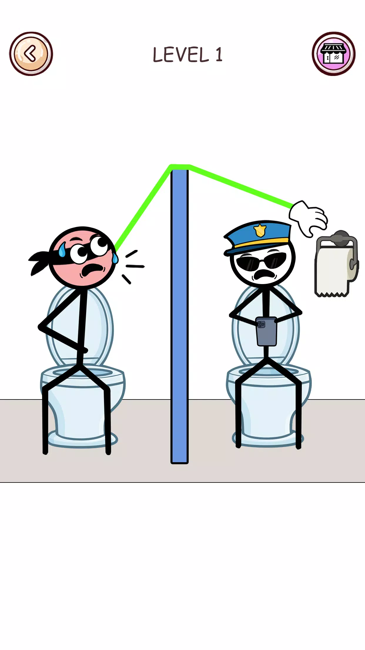 Schermata Stick Robber: Brain Puzzle 3