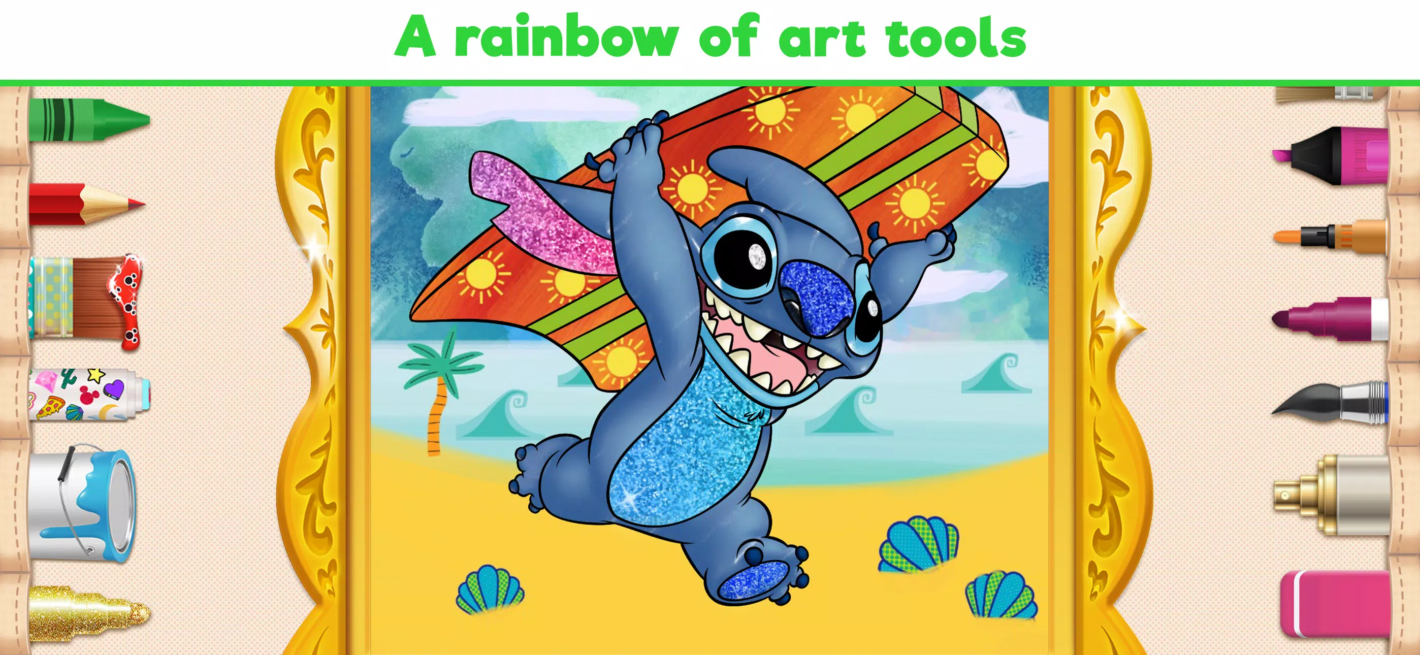 Disney Coloring World 螢幕截圖 2