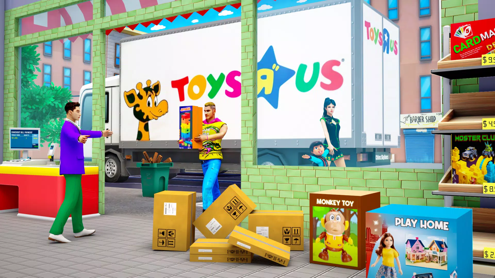 Toymart Supermarket Simulator ဖန်သားပြင်ဓာတ်ပုံ 3