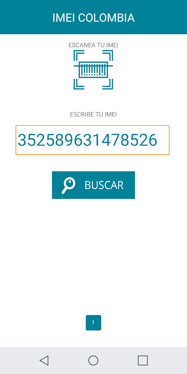 IMEI COLOMBIA スクリーンショット 1