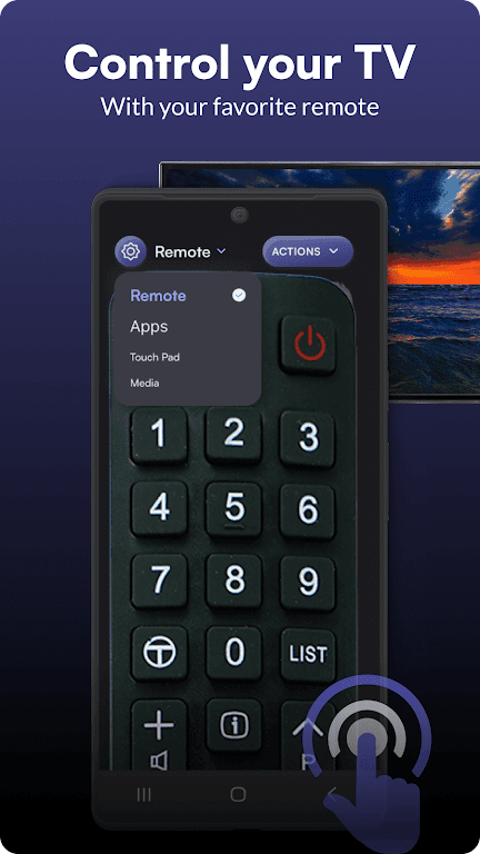 Remote control for TCL TVs Скриншот 1