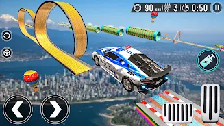 Car Games: Stunts Car Racing Screenshot 2