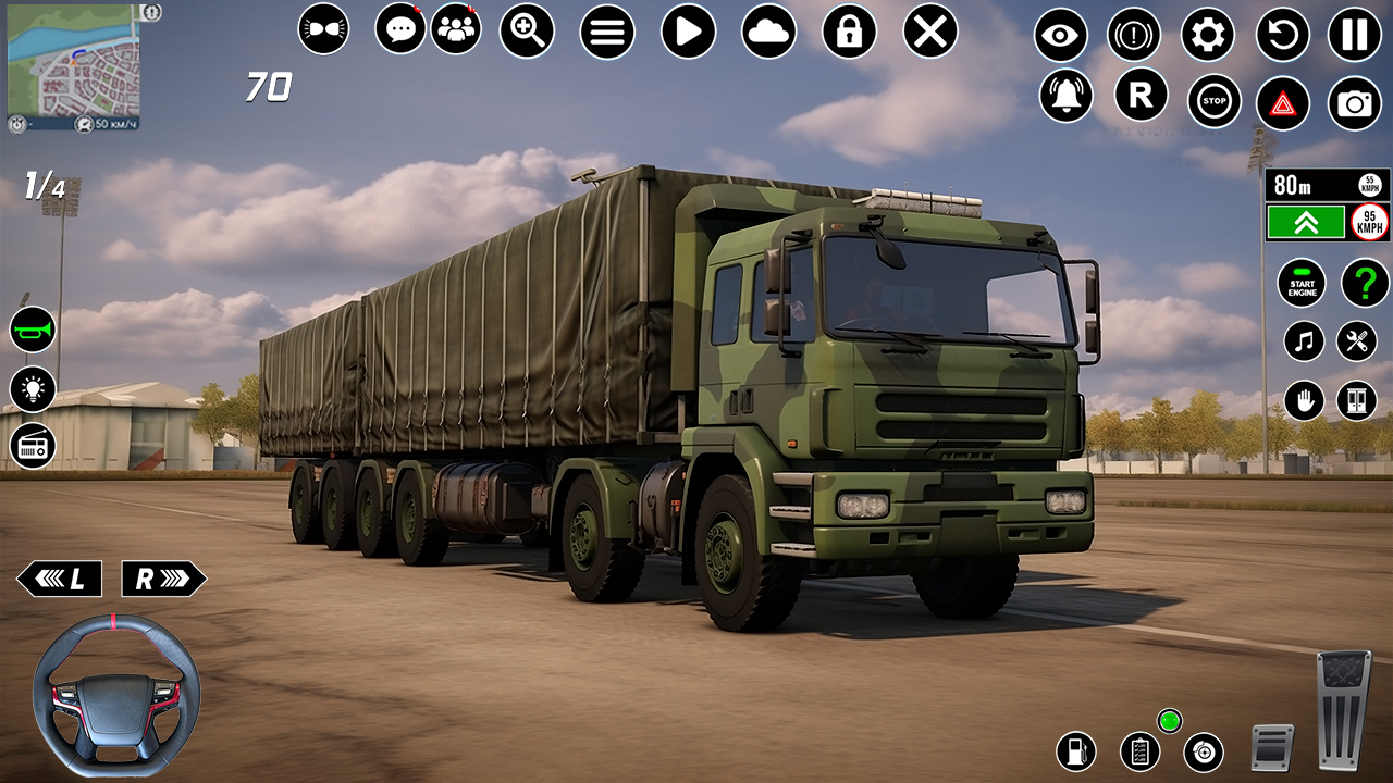 Army Cargo Driver - Truck Game ภาพหน้าจอ 2