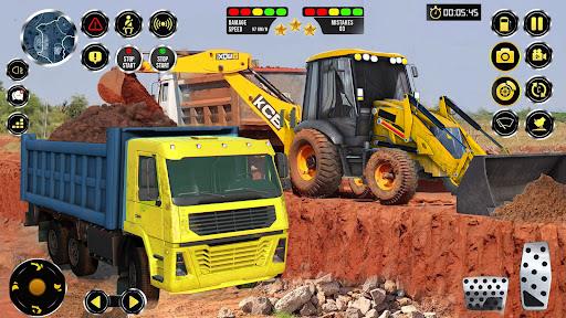 Heavy Excavator JCB Games 螢幕截圖 0