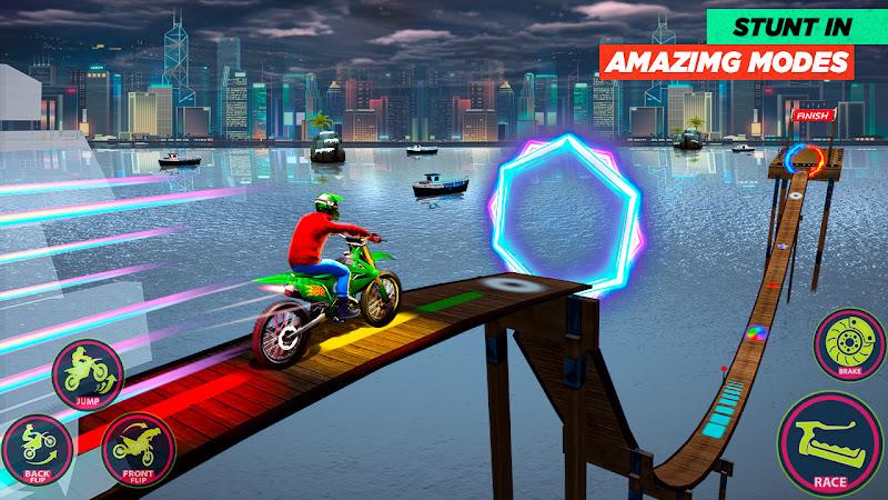 Bike Race 3D: Bike Stunt Games 螢幕截圖 2