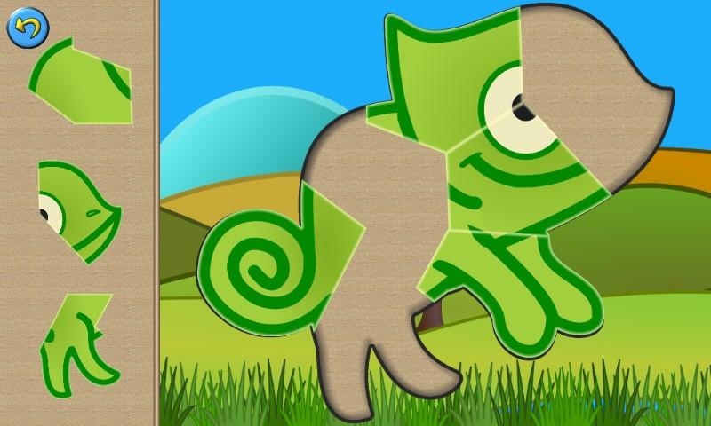 Dino Puzzle Kids Dinosaur Game Screenshot 1