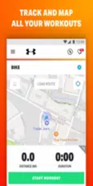 MapMyRide GPS 自行车骑行应用截图第0张